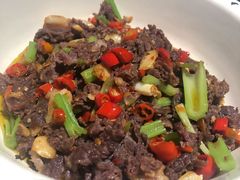 菜籽油炒黄牛肉-老湘村·湖南土菜(天河维多利店)