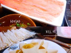 农家鲜鸭肠-渝大狮毛肚老火锅(普陀店)