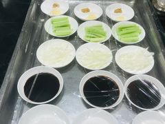 烤鸭配料-北京王府井希尔顿酒店·秦唐中餐厅Chynna