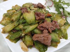 凉瓜牛肉-福喜美食城