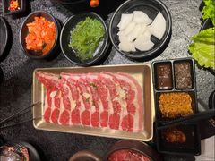 厚切猪五花-九田家黑牛烤肉料理(太阳城店)