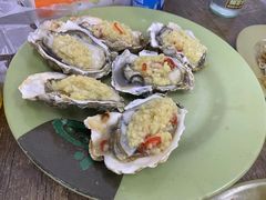 炭烧蒜蓉生蚝-贞姨美食·老字号海鲜大排档