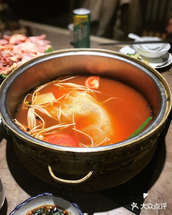酸喜·三度酸·贵州味红酸汤锅底图片
