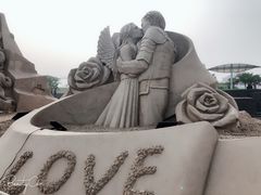 -金山城市沙滩-停车场