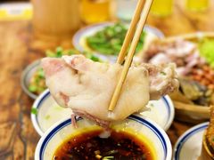 -竹笼蹄花蘸水菜