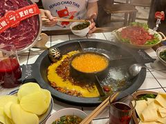 -热火朝天鲜切牛肉火锅(南强街巷店)