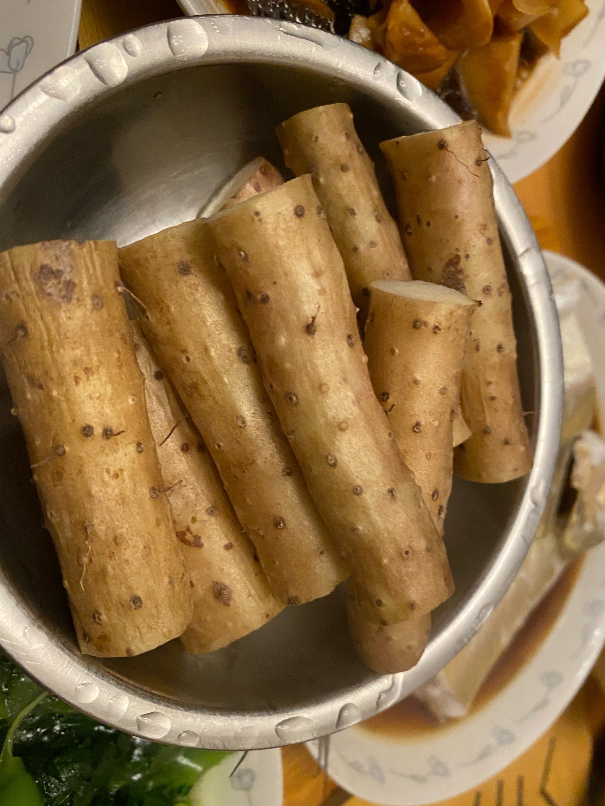 山药蒸着吃也是不错的味道
