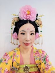 -后宫·古装汉服京剧儿童亲子全家福摄影