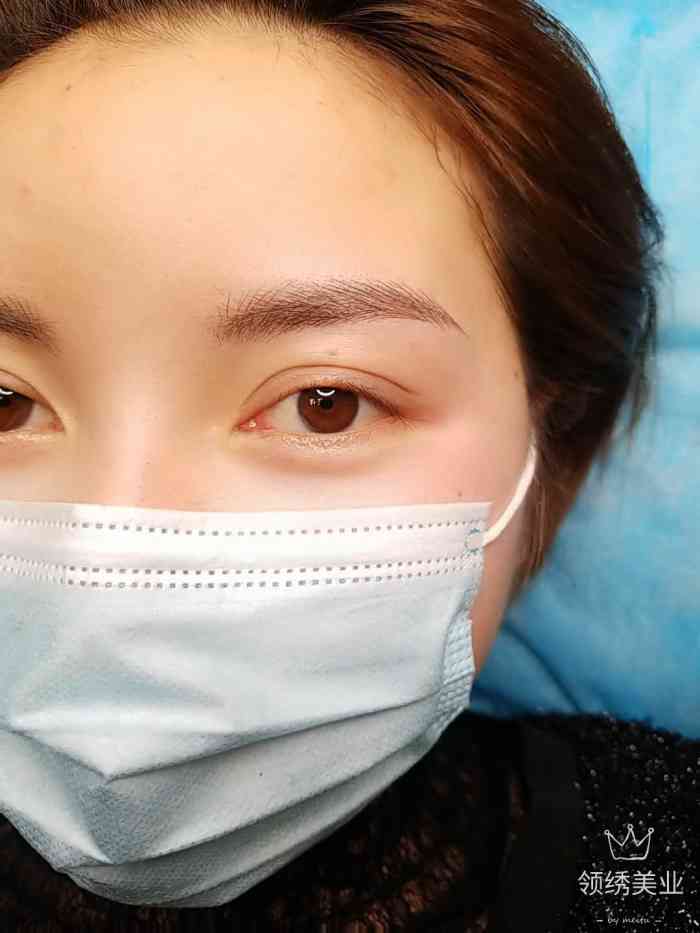 领绣美业半永久纹绣纹眉(高碑店)-"提前加了微信,预约了时间,还贴心的