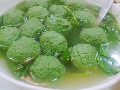 翡翠圆子汤-柏合黄记豆腐皮饭店