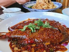 -八次方密云水库鱼粘卷子·熏鸽子·农家菜