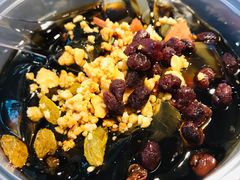 最后来一碗冰粉-锅说大脸毛肚重庆老火锅(佐阾店)