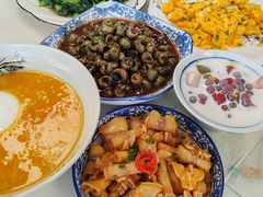 -七的湖·晚芳亭·阳澄湖农家菜·大闸蟹(莲花岛店)