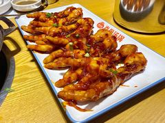 甜辣鸡爪-韩香福脊骨汤锅(上杭路店)