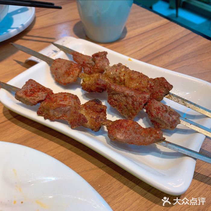 品回味清真西北楼(宁波首店)羊肉串图片