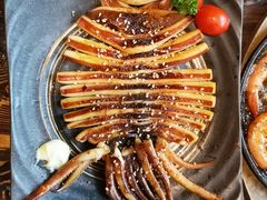 现烤整只大鱿鱼-小川洋风料理(汉街店)