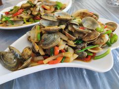 招牌炒花甲贝壳-覃记海鲜美食餐厅