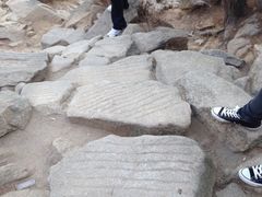 内增高鞋上山容易下山难啊-医巫闾山