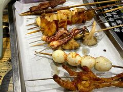 烤鹌鹑蛋-老谢野馄饨(延安路店)