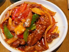 蝇油菌菇拌牛柳-南翔馒头店(豫园店)