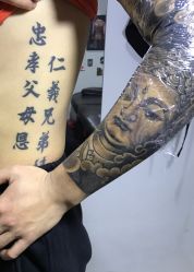 -荔刺青纹身·手穿孔饰品