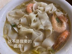 三鲜烫面皮-巧手麦虾汤