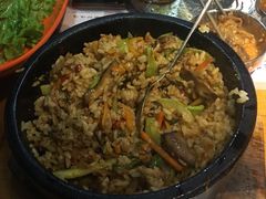 麻辣肥牛石锅拌饭-老炉家木炭烤肉(长江国际店)