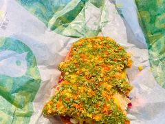 圣诞树芝士鸡肉堡-德克士(哈西客站店)