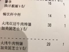 账单-The Habit Burger Grill 哈比特汉堡(爱琴海店)