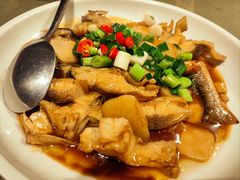黄鱼烧年糕-朴墅(西湖青芝坞店·杭帮菜·家宴.14年的店)