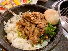 牛肉石锅饭-万福炭火烤肉日本料理(新街口店)