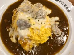 奶香鸡肉咖喱蛋包饭-COCO壱番屋(北京平安国际金融中心店)
