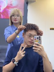 -藤野造型专业烫染接发