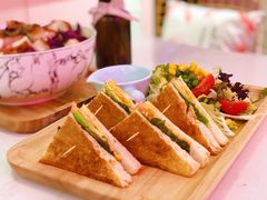 美式香烤鸡肉冷三明治-Miss Fresh轻食(南京西路店)