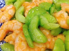 清炒虾仁-北大地皖峰饭馆