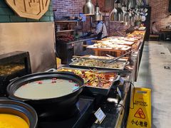 自助取餐区-梨花自助烤肉(天河城店)