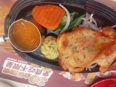 经典嫩皮鸡排-斗牛士牛排餐厅(嘉里汇店)
