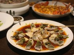 雪菜蒸舟山黄花鱼-甄御•海鲜新青岛菜(麦岛店)