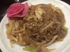 牛肉炒粉丝-猪啊牛呀羊啊铜盘烤肉(正大广场店)