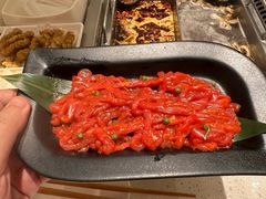 藤椒味千丝牛肉-海底捞火锅(巴黎春天浦建店)