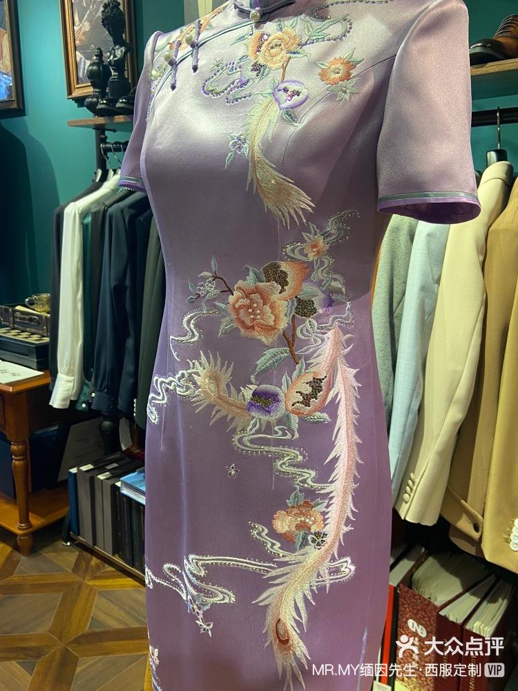 贵阳旗袍定制一袭优雅醉了千年