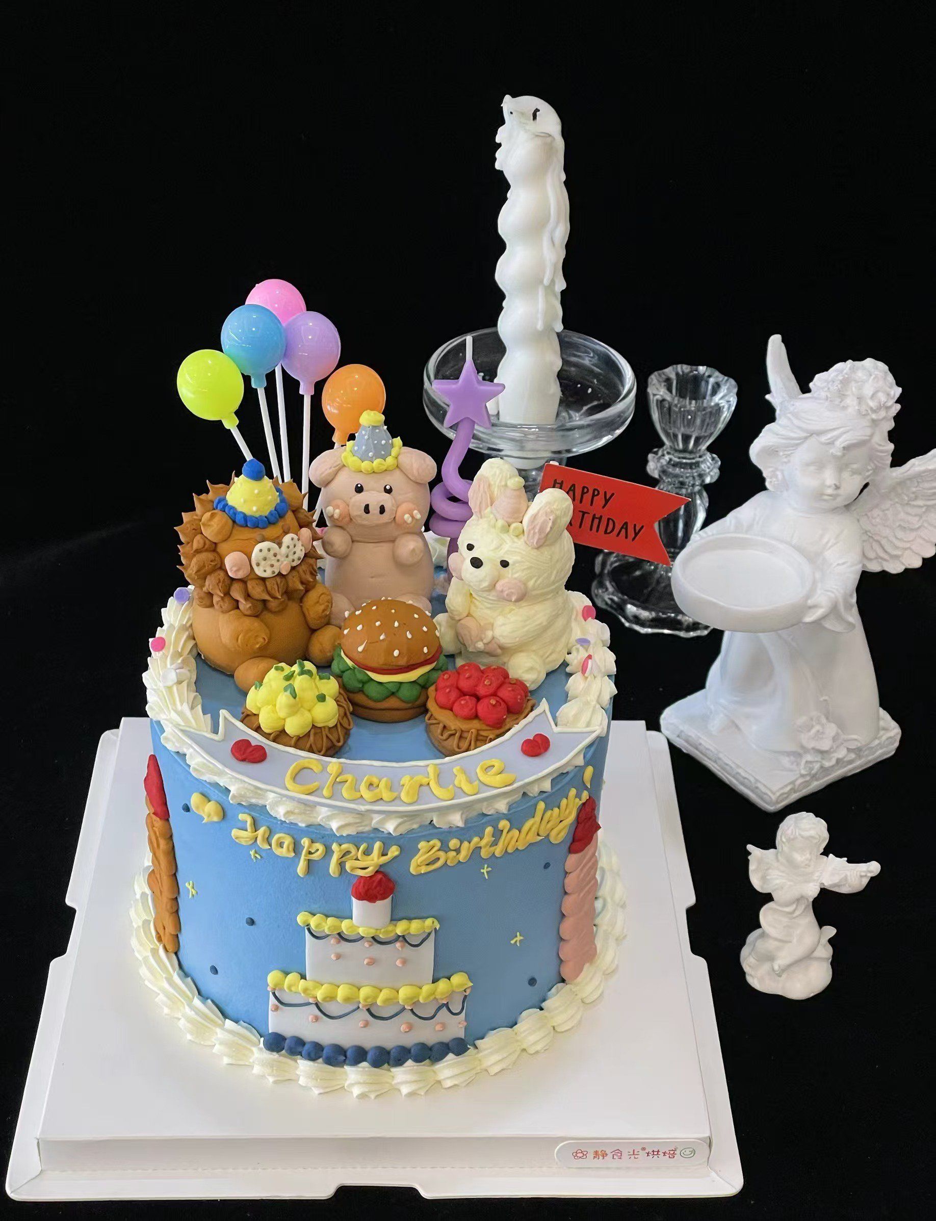 立体动物园蛋糕,萌翻你的味蕾!