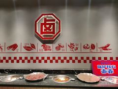 自助调料区-喜悦小串丹东小黄牛海鲜烧烤大排档(民主广场店)