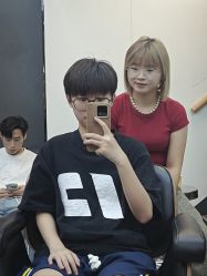 -藤野造型专业烫染接发