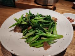生炒广东菜心-潮粥荟·潮汕砂锅粥(朝阳大悦城店)