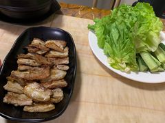 烤五花肉-韩聚园韩国料理(文灶店)