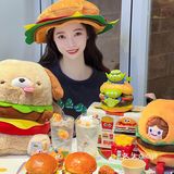 在济南提前过六一[礼花]汉堡小店可爱薯了🍔