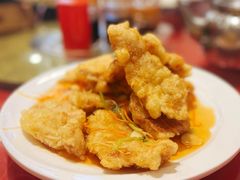 锅包肉热销-长城东北菜(新港西路店)