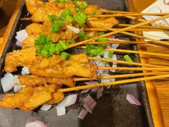 蒜爆鸡小串-聚点串吧·北京烧烤(赵登禹路店)