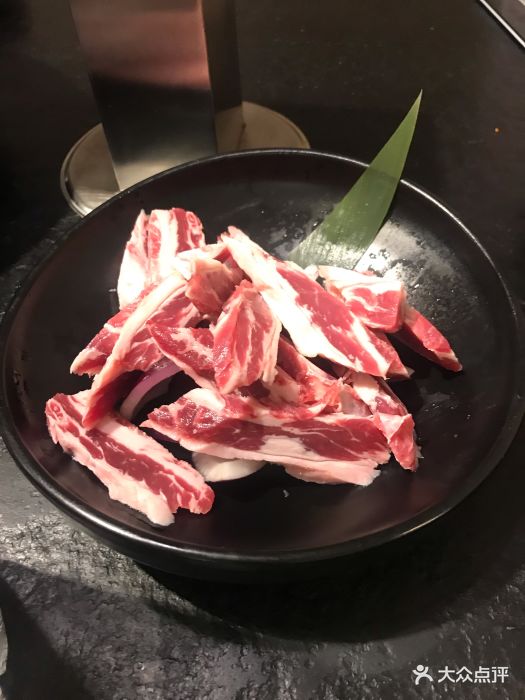 九田家黑牛烤肉(歐亞達店)黑牛肋條圖片 - 第1張